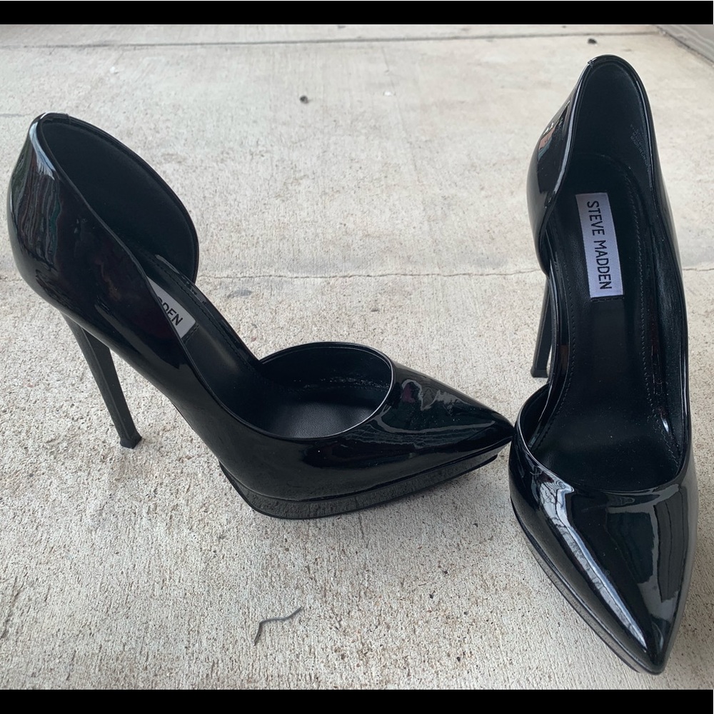 Steven Madden “Vixen” Black Patent